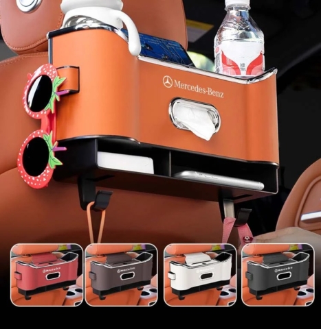 Multifunctional Car Seat Back Storage Box